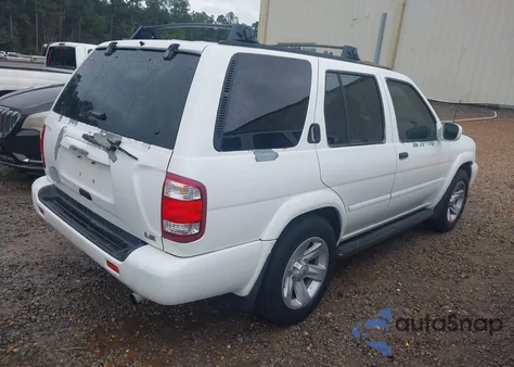 2003 Nissan Pathfinder Le из США, поврежденный, VIN JN8DR09X53W709598